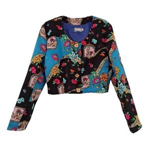 RARE Vintage GIANNI VERSACE silk jacket